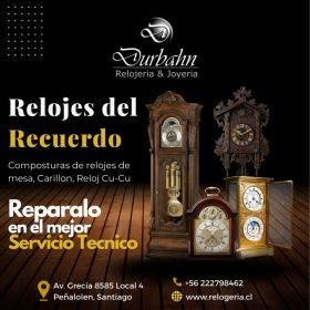 Servicio Técnico de Relojes en Santiago: Reparación y Restauración Profesional